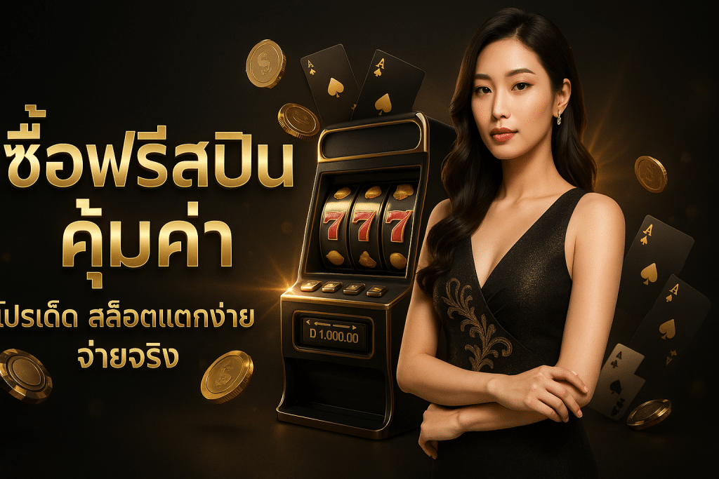 ซื้อฟรีสปิน คุ้มค่า