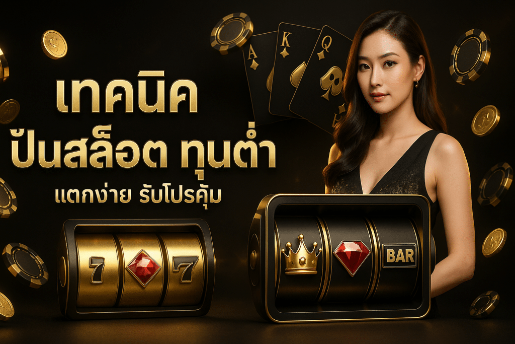 เทคนิค ปั่นสล็อต ทุนต่ำ