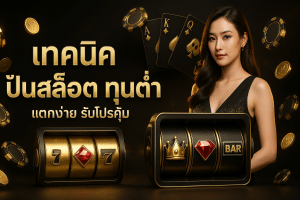 เทคนิค ปั่นสล็อต ทุนต่ำ